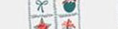 Carta: Kraft Bianco - Colore: Motivo in Rosso e Verde - Maniglia: Rosso