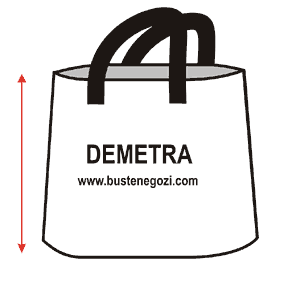 Seleziona l'altezza della busta